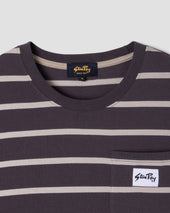 Stripe Tee (Raven/Eucalyptus)