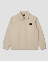 Painters Pop Over Shirt (Eucalyptus Bedford Cord)