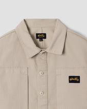 Painters Pop Over Shirt (Eucalyptus Bedford Cord)