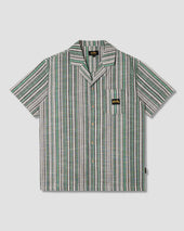 Tour Shirt (Black/Green Stripe)