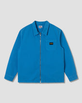 Zip Shirt (Imperial Blue Bedford Cord)