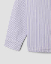 Zip Shirt (Cosmic Purple Hickory)