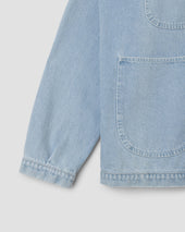 Coverall Jacket (Ice Stone Denim)
