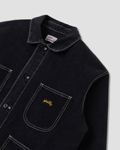 Coverall Jacket (Washed Black Denim)