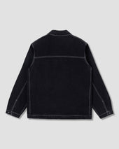 Coverall Jacket (Washed Black Denim)