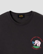 Fire Dept Tee (Raven Black)