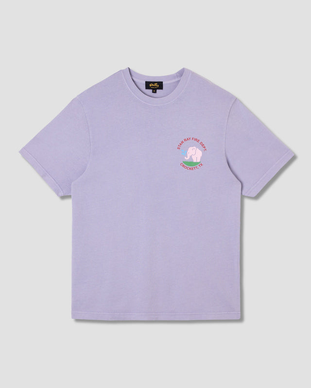 Fire Dept Tee (Cosmic Purple)