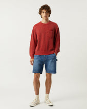 Pocket Crewneck - Red