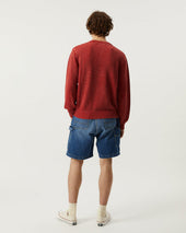 Pocket Crewneck - Red