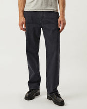Selvedge 5 Pocket Jean - Washed Black
