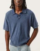 Knit Polo - Navy