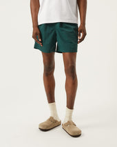 Nylon Drawstring Shorts - Spruce