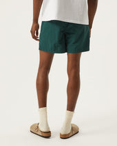 Nylon Drawstring Shorts - Spruce