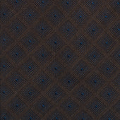 And Navy Square Polkadot Tie