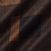 Square Geometric Tonal Pocket Square