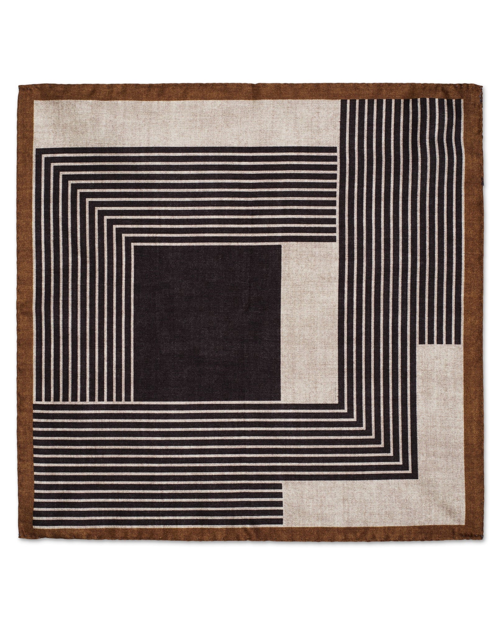 Square Geometric Pocket Square