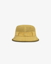 Perforated Suede Bucket Hat
