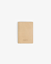 Croc-Embossed Nubuck Passport Holder