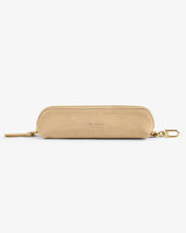 Croc Embossed Nubuck Pencil Case