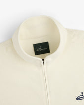 ALD Golf Piqué Full Zip Sweater