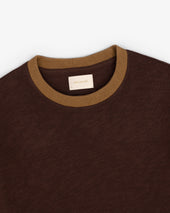 Long Sleeve Slub Football Tee