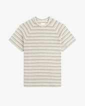 Jacquard Striped Tee