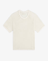 Mesh V-Neck Tee