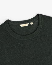 Long-Sleeve Linen Tee