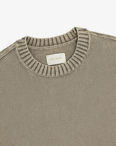 Washed Inside Out Sweater