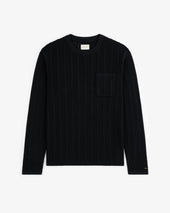Racking Stitch Crewneck Sweater
