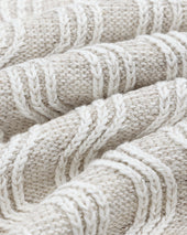 Linen Blend Cable Knit Sweater