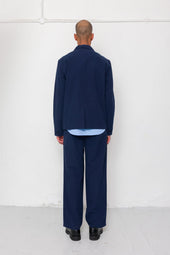 Wide Fit Trouser Textured Cotton