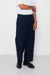 Easy Fit Trouser Deep Herringbone