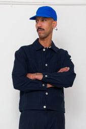 Trucker Jacket Deep Herringbone
