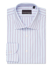 And Red Stripe Classic Collar Shirt