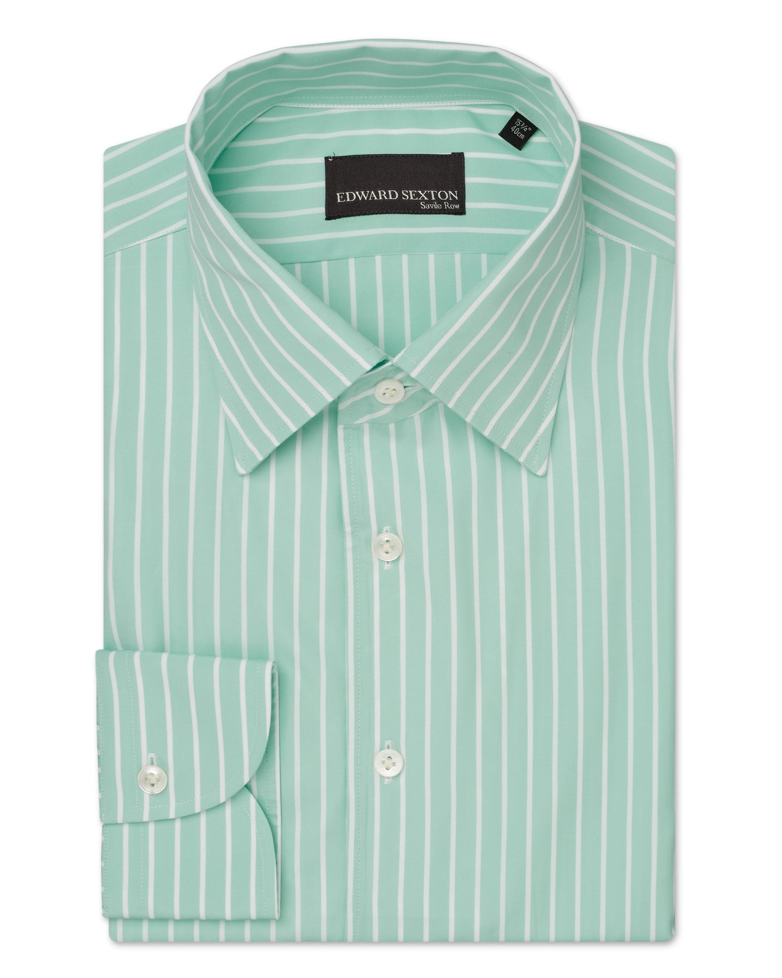 Green Butchers Stripe Shirt