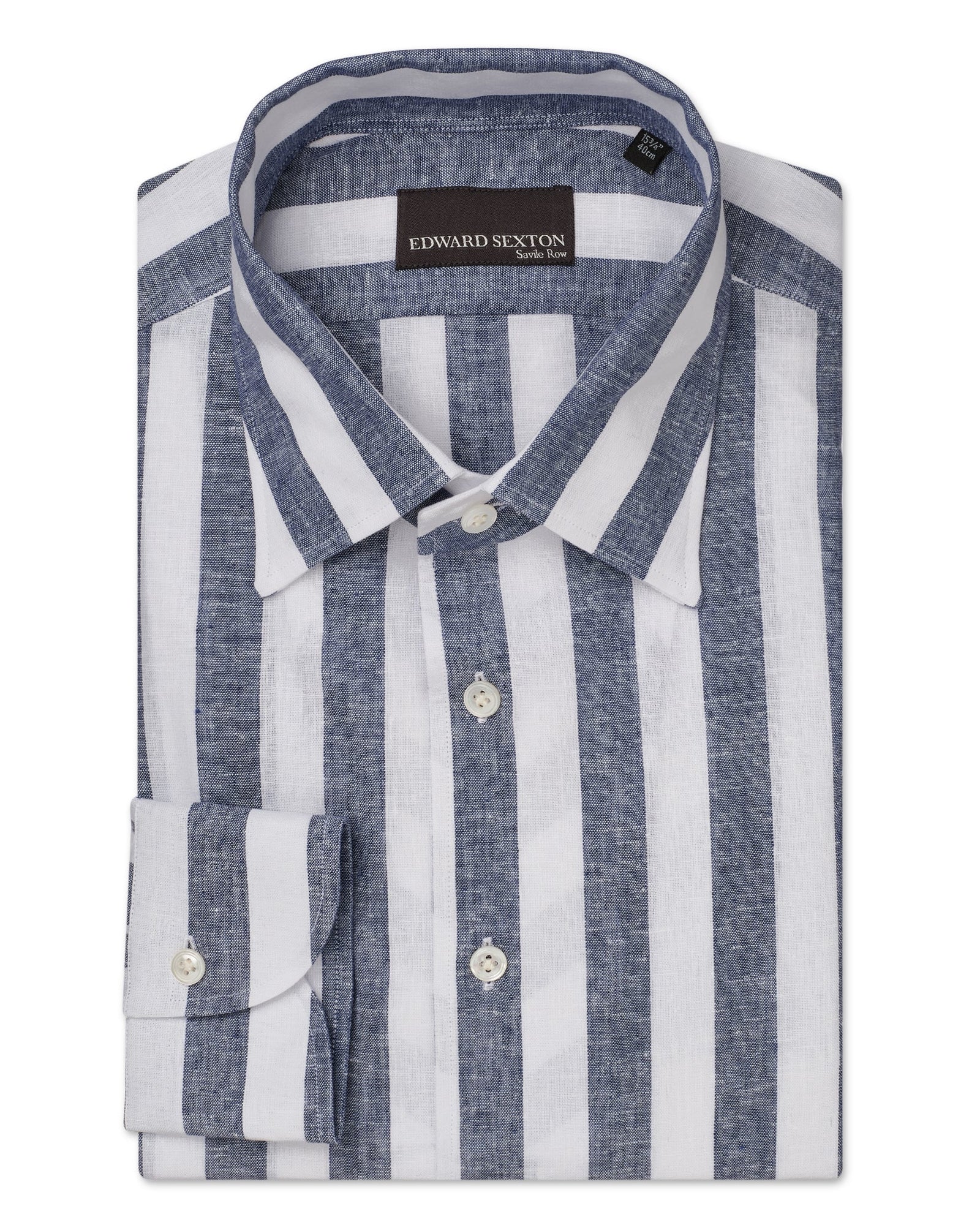Deck Chair Stripe Linen Relaxed Fit Shirt