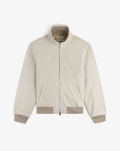 Suede Track Jacket