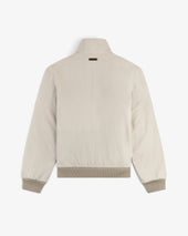 Suede Track Jacket