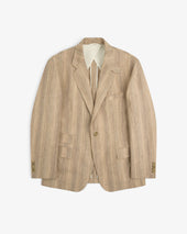 Single Breasted Safari Suit Jacket