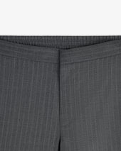 Pinstripe Elasticated Waist Trouser