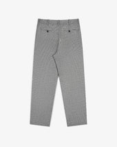 Houndstooth Pleated Trouser