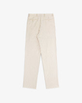 Double Pleated Pinstripe Suit Trouser
