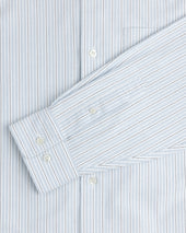 Yarn Dyed Striped Crest Shirt