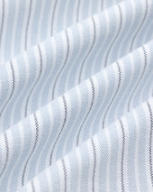 Yarn Dyed Striped Crest Shirt