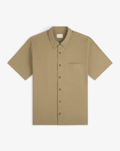 Short Sleeve Seersucker Shirt