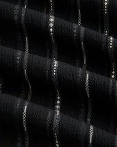Cropped Jacquard Camp Shirt