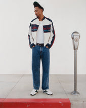 Nylon Moto Jacket