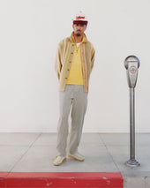 Linen Blend Carpenter Pant