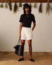 Leather Raffia Loafer